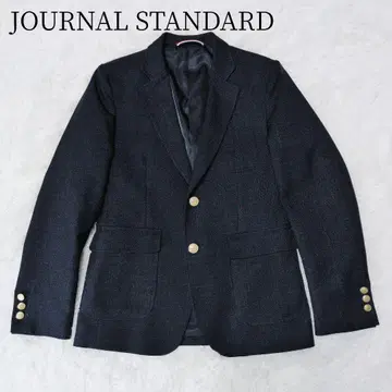 JOURNAL STANDARD 네이비 골드 버튼 자켓 S