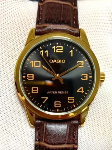 CASIO 카시오 MTP-V001 블랙 다이얼