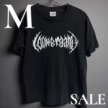 [ 당일 발송 ] M LOOKER 블랙 반팔 T셔츠 로고 프린트