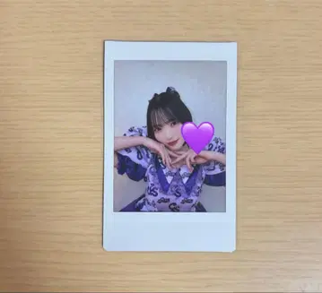 CUTIE STREET 마나베 나기사 프린트 폴라로이드