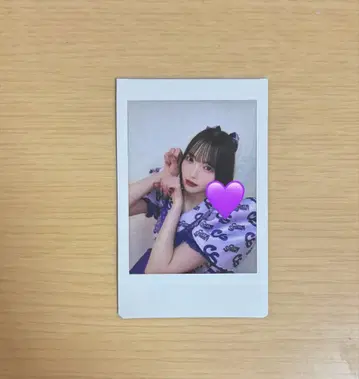 CUTIE STREET 마나베 나기사 프린트 폴라로이드