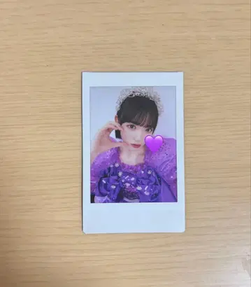 CUTIE STREET 마나베 나기사 프린트 폴라로이드