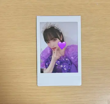 CUTIE STREET 마나베 나기사 프린트 폴라로이드