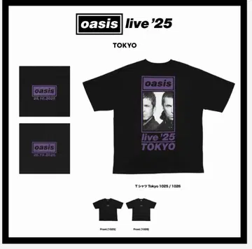 미사용 새상품 Oasis TOKYO 1025 T셔츠 오아시스 M