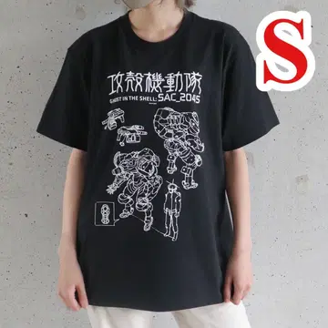 [ 공각기동대 SAC_2045 ] T셔츠 암수트ver 블랙 S사이즈