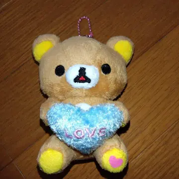 리락쿠마 LOVE 하트 마스코트 봉제 인형 인형뽑기 경품