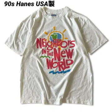 90s USA제 Hanes T셔츠 헤인즈 싱글 스티치 XL