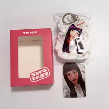 [ 미사용 ] TWICE Strategy 팝업 나연 키링 트레이딩 카드