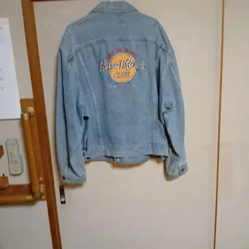 레어 새상품급 Hard Rock CAFE 데님 자켓 뉴올리언스