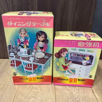 리카짱의 하얀 하얀 가구 세트 다이닝 테이블 공부 책상