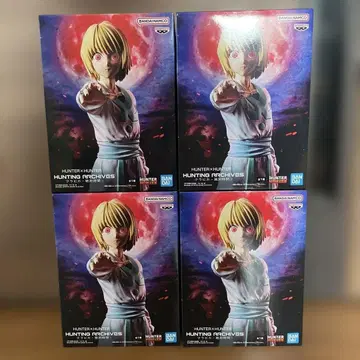 HUNTER x HUNTER 크라피카 절대시간 피규어 4개 세트