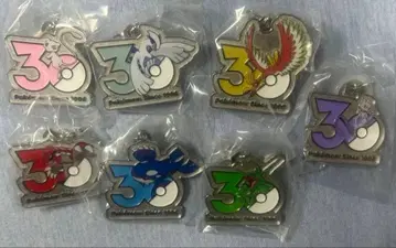 포켓몬 30주년 메탈 참 마스코트 컴플리트 세트