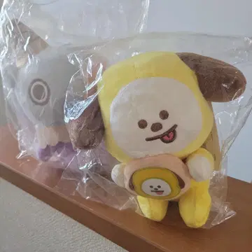 1번 복권 BT21 봉제 인형 CHIMMY MANG 2개 세트