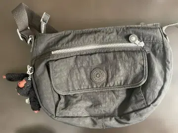 Kipling 숄더백 그레이