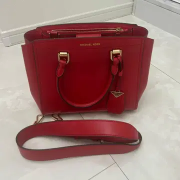 MICHAEL KORS 2WAY 숄더백 레드