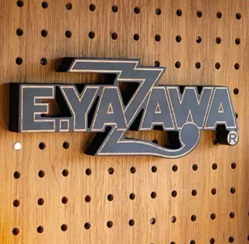 야자와 에이요시 E.YAZAWA 로고 벽걸이 오브제 박스형 미개봉
