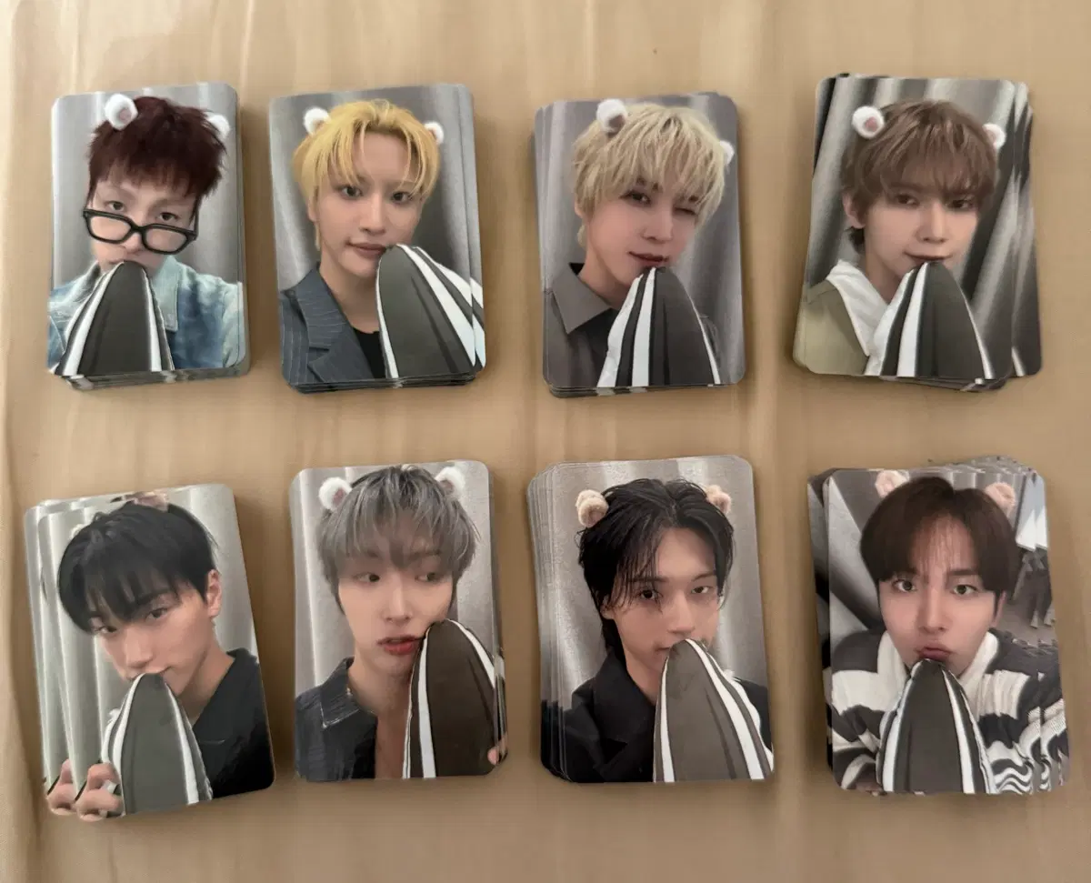 에이티즈 애플뮤직 포카 햄찌 ATEEZ APPLE MUSIC | 브랜드 중고거래 