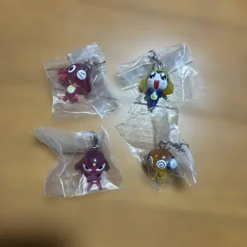 개구리 중사 케로로 메지루시 액세서리 가챠 4종