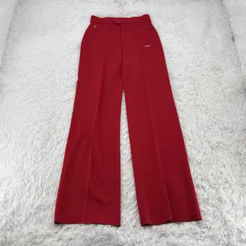 adidas 트랙 팬츠 저지 빨간색 S