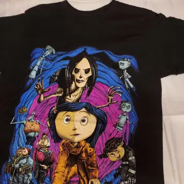 LAIKA Coraline 코라라인과 버튼의 마녀 T셔츠