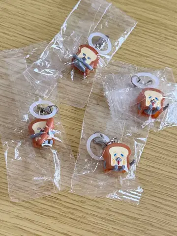 빵도둑 표시 액세서리 사랑스러운 빵 4종 세트