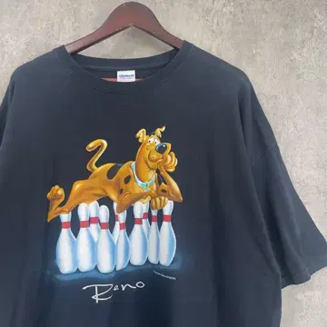 [ 새상품급 ] 00s 스쿠비두 T셔츠 3XL 블랙
