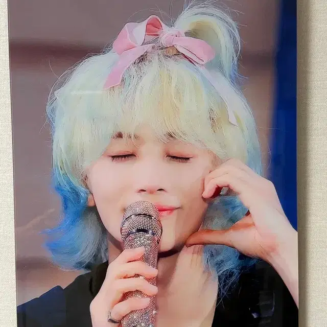 세븐틴 정한 액자