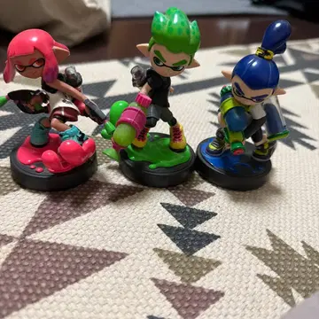 스플래툰 amiibo 3체 세트