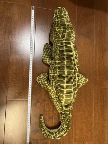 악어 봉제 인형 리얼 전체 길이 약 60cm 정도