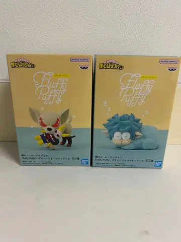 [세트] 나의 히어로 아카데미아 Fluffy Puffy 데쿠&바쿠 도그