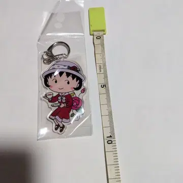 마루코는 아홉살 아크릴 키링 레트로 하이칼라