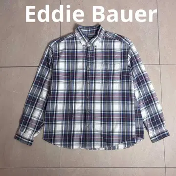 Eddie Bauer 에디바우어 긴팔 셔츠 체크 셔츠 L
