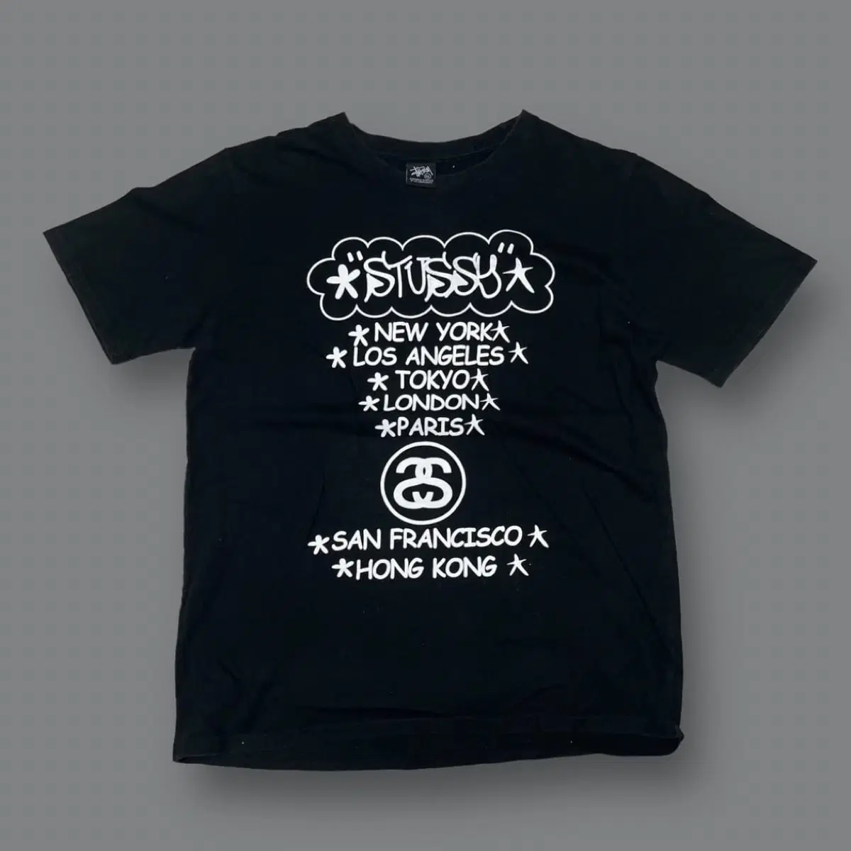 Stussy x Eric Haze 스투시 월드투어 반팔 | 브랜드 중고거래 플랫폼 