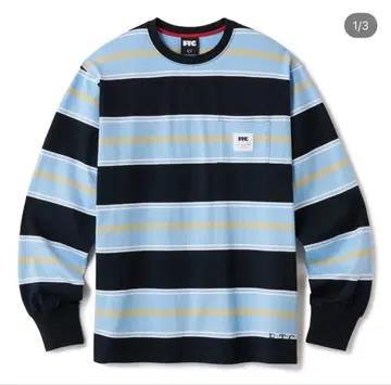 FTC 포켓 스트라이프 L/S 탑 XL