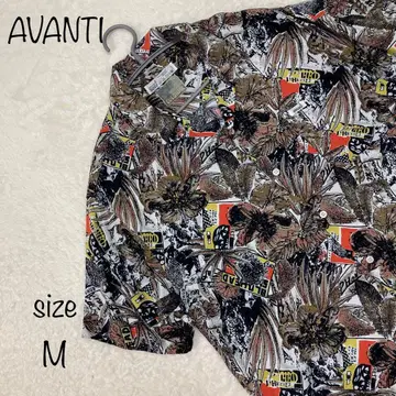 AVANTI 아반떼 하와이안 셔츠 반팔 셔츠 올 패턴 M 사이즈