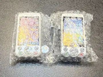 폴더폰 슬라이드 화이트&실버 가챠가챠