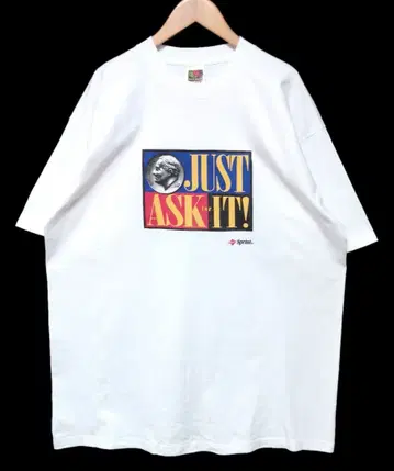 VINTAGE Sprint JUST ASK FOR IT 기업 티셔츠 XL