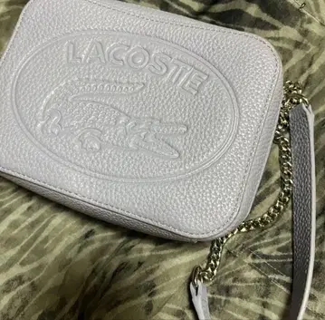 LACOSTE 라코스테 숄더백 라이트 퍼플