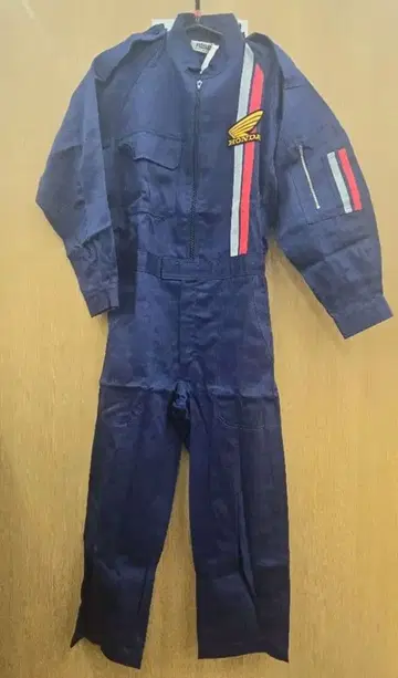 HONDA 윙 츠나기 작업복 네이비