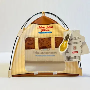 몬치치 몬몬팜 미니 텐트 하우스 라이트 점등 MINISO