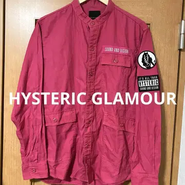 [분위기 발군] HYSTERIC GLAMOUR 밀리터리 셔츠 Y2K