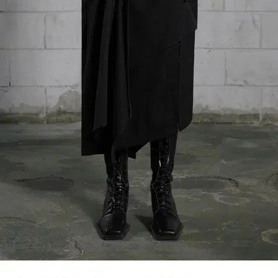 BohemianSeoul Pleated Wrap Skirt | Bunjang Global