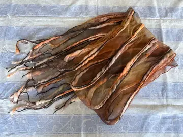 인도산 퓨어 린넨 스톨/숄 실크, 울