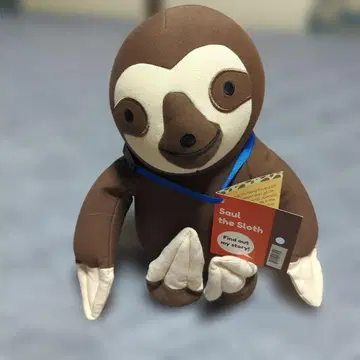 Yogibo 요기보 Saul the Sloth 나무늘보 봉제 인형