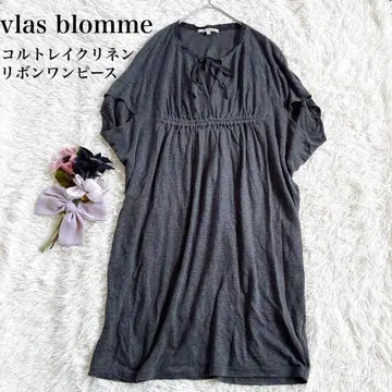 vlas blomme 브라스브람 2 코르트레이크 린넨 코쿤 리본 원피스