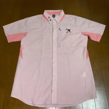 멋진 인기 OAKLEY 스컬 자수 버튼 다운 셔츠 2