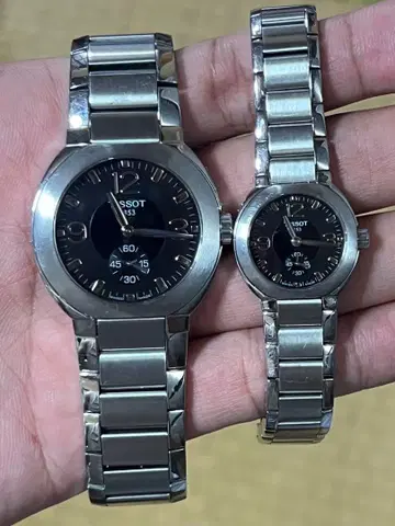 TISSOT 페어 워치 손목시계 세트