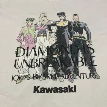 Kawasaki 죠죠의 기묘한 모험 T셔츠