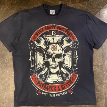 West Coast Choppers T셔츠 paybacks L