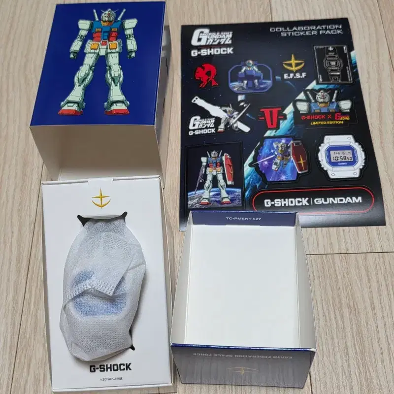 카시오 지샥 X 건담 gundam X G-shock DW-5600GM26
